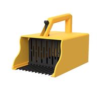 Efficient Berries Picking Tool Ergonomic Handle Lightweight Pickers Rakes Scoops for Blueberries Raspberries Harvesting Fruit Foraging Tool