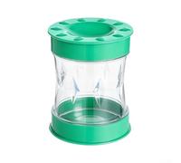 Efficient Black Egg Peeler for Hard Boiled Eggs, Quick Shell Remover and Separator Tool, Plastic Kitchen Gadget, Space Saving Design for Easy Storage and Daily Cooking(green)