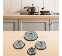 Efficient Burner Crown Cap Set for Gas Stoves Perfect Auxiliary Kit for Cooking Needs