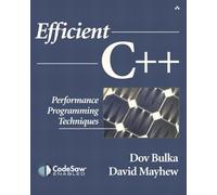 Efficient C++: Performance Programming Techniques