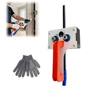 Efficient Cable Pulling Tool, Drill Powered Cable Pulling Tool for Electricians, Efficient Wire Fishing Tools for Conduit and Wall Threading, Magnetic Guide System (A)