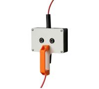 Efficient Cable Pulling Tool,Electric Cable Puller for 5-8mm Electrical Wires, Drill Powered Automatic Wire Threading Tool for PVC and Metal Pipes(Orange)