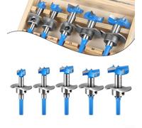 Efficient Carbide Hinge Boring Bits for Woodworking Perfect for Electric Bench Drills (30mm)