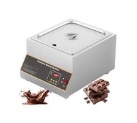 Efficient Chocolate Tempering Machine,500W Power-Refinadora de Chocolate-Uniform Heat,Chocolate Melting Pot,Digital Thermostat for Chocolate Making Kit and Sweet Treats(1Tank)