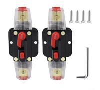 Efficient Circuit Breaker Switch for 12V/24V Systems, Designed for Manual Reset and Environmental Resilience (150A)
