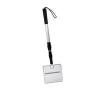 Efficient cleaning tool for cat litter sifters with winged handles for trash cans with sieving shovels for chicken sheds expandable metal cat waste