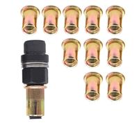 Efficient Completes Manual Riveter Hand Rivet Nut Kits for DIYer Professional Use Secure Fastening Needs Easy Operations Ergonomic Riveting Tool