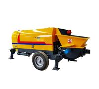 Efficient Concrete Pump Mixer with Automatic System, Small Concrete Pump Machine for Various Construction Applications