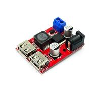 Efficient DCBuck Converters Module With Double USB Port For 5V 3A Output From 9V To 36V Input Voltages Ranges USB Car Charging
