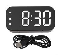 Efficient Digital Alarm Clock with Temperature Display, Snooze Option for Extra Sleep, Suitable for Home Use (-811 is black)