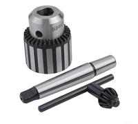 Efficient Drilling with Carbide Steel Drill Chuck for MT2 Arbor Self Tightening for Mini Lathe Tool