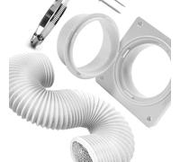 Efficient Dryer Vent Systems to and Reduce Energy Usage Easy to Maintain Dryer Vent Accessories Featuring Detachable Wall Plate