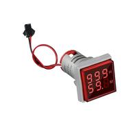 Efficient Dual Display Hour Counter Heavy Duty Design High Visibility Flame Retardant for Industrial Applications High Brightness Counter