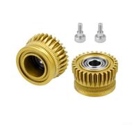 Efficient Dual Gear Extruder Kit for 3D Printers Seamless Fit for Popular Models