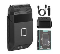 Efficient Electric Shaver Small Electric Shaver with Digital Display Rechargeable Shaving Tool for Business Travelers