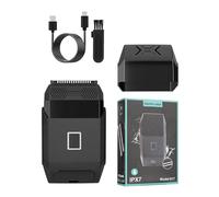 Efficient Electric Shaver Small Electric Shaver With Digital Display Rechargeable Shaving Tool For Business Travelers Beard Trimmer