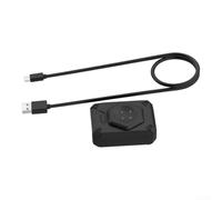 Efficient Fast Charge Base for Pixel Watch 3 for fitbit for versa | Compact 6.5x5x2cm size, lightweight ABS material, fits nightstand or desk, easy portability for travel