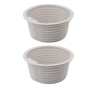 Efficient Filtration with Pool Skimmer Filter Basket P06436, Specifically Designed for Steel Wall Pools, Compatible with Multiple Sizes (2pcs)