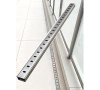 Efficient Flat Drainage Channel for Garden & Patio112m Len (35100mm) Versatile Driveway & House Gutter (2m/6.5ft 7x3cm) Optimal Water Management Solution