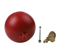 Efficient Float Valve for Managing Water Levels in Tanks and Towers, Reliable Design with Rubber Seal to Prevent Leaks (DN15)