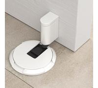 Efficient Floor Door Holder with No Tools Required for Setup Offers Flexibility Between and Screw Mounting (White)