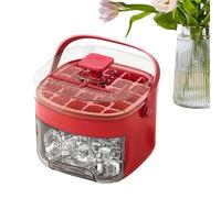 Efficient Freezer Tray, Fast Cooling Square Maker, Handle with Airtight Feature, Non Stick Silicone Component, Stackable Case with Modern Style, Beverage Chilling Unit for Home Party