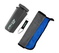 Efficient Golf Ball Cleaning Device Ideal for Use on the Course or Green (Gray)
