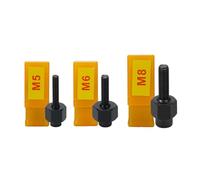 Efficient Hand Rivet Nut Setter 3 Pack with Slide Mechanism, Ideal for Rapid Riveting Applications in a Variety of Projects Lightweight Riveting Tool