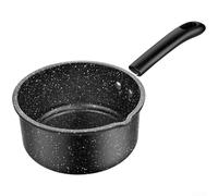 Efficient Heat-Conducting Milk Pot with Non-stick Coating and Clear Lid for Quick and Controlled For Cooking (16cm Belt)