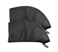 Efficient Heat Insulating Rear/Front Window Shade Sunshade with Barrier for Family and Pet Owners Car Shade