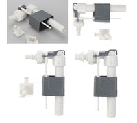 Efficient InWall Water Tank Inlet Valve for Toilets, Compatible with Various Styles for a Clean and Modern Bathroom Look (1/2 in)