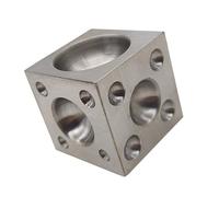 Efficient Jewelry Crafting Essential Hollow Dapping Block Carbon Steel Block for Jewelers and Craftsmen Benching Tool for Jewelers
