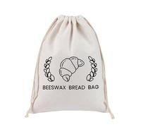 Efficient Linen Bag For Bread And Fruits And Practical Packaging Pouches Drawstring Bags Multipurpose Bag