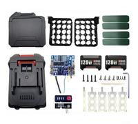 Efficient Lithium For Ion Box For 18v And 21v Cordless Tools With Secure Pcba Bracket Holder Black Design(E)