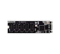 Efficient M.2 PCIe3.0 To SATA3.0 Expansion Card For Desktop Computers Stable And M.2 To SATA3 Expansion Card Fast And Efficient Data Transmission