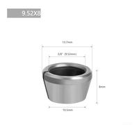 Efficient M17 Collet Chuck Adapter Compatible with Wood Routers and Engravers (9.5x8)