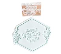 Efficient Mother's Day Cookie Portable Fondant Cookie Mold Biscuit STMAP Great Mother's Day Celebration