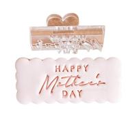 Efficient Mother's Day Cookie Portable Fondant Cookie Mold Biscuit STMAP Great Mother's Day Celebration