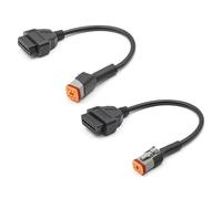 Efficient Motorcycle Scanner Adapter Cable 6+4 Pin Diagnostic Task Efficient Diagnostic Motorcycle Essential Tool