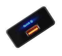 Efficient Multi Device Car Chargers With Double USB Ports Heat Protections Car Adapter ABS For Quick Power Active Short Circuit Chargers