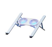 Efficient Notebook Coolers Pad With Adjustable Stand Enhances Air Circulation For High Performances Laptops Accessories LED Gaming Laptop Cooling Pad