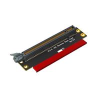 Efficient PCIE 16X Reverse Extension Card Enhances PC Component Compatibility Installation Direction Towards CPU Fast Speed Data Transfer