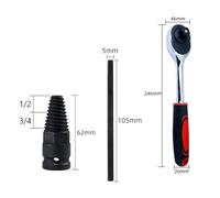 Efficient Pipe Broken Screw Extractor Remover 12inch Efficient Pipe Suitable for Home Including Professional Repair Technicians Construction Crafted from high-Quality Tool (c)