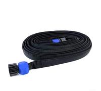 Efficient PVC Seepage Pipe for Gardens, Flexible Hose with Automatic Water Release for Water Saving Irrigation (50FT)