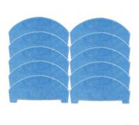 Efficient Replacement Mop Cloths for ILIFE V3x Robot Vacuum for Homes with Pets (10 PACK)