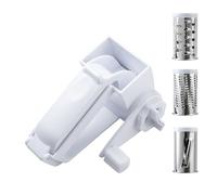 Efficient Rotary Cheese Grater with Handle Manual Handheld Carrot Cutter Hand Crank Kitchen Tool for Chocolate Nut Cheese Grater for Pizza