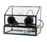 Efficient Sandblasting Dust Collect Box with Water Tank & LED Light - Superior Dust Control for Polishing & Grinding - Multi-Filter System for Optimal Performance