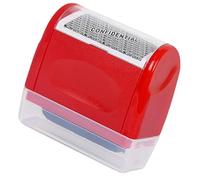 Efficient Sensitive Information Obscurer Drum Stamp Quick Veiling on Various Articles Including Verifications Declarations Recyclable ABS Polystyrene Construction Invoice Obstacle