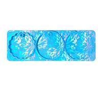 Efficient Silicone Mold Cup Lid Labels Molds Jewelry Pendant Moulds Silicone Resin Molds Name Labels for Pendant Cup Lid Branding Mold