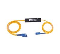 Efficient Singlemode SC Fiber Splitter Cable with Dual SC Connectors for Optical Signal Distribution, Low Loss and Stable Performance for Communications, Suitable for Network Infrastructure